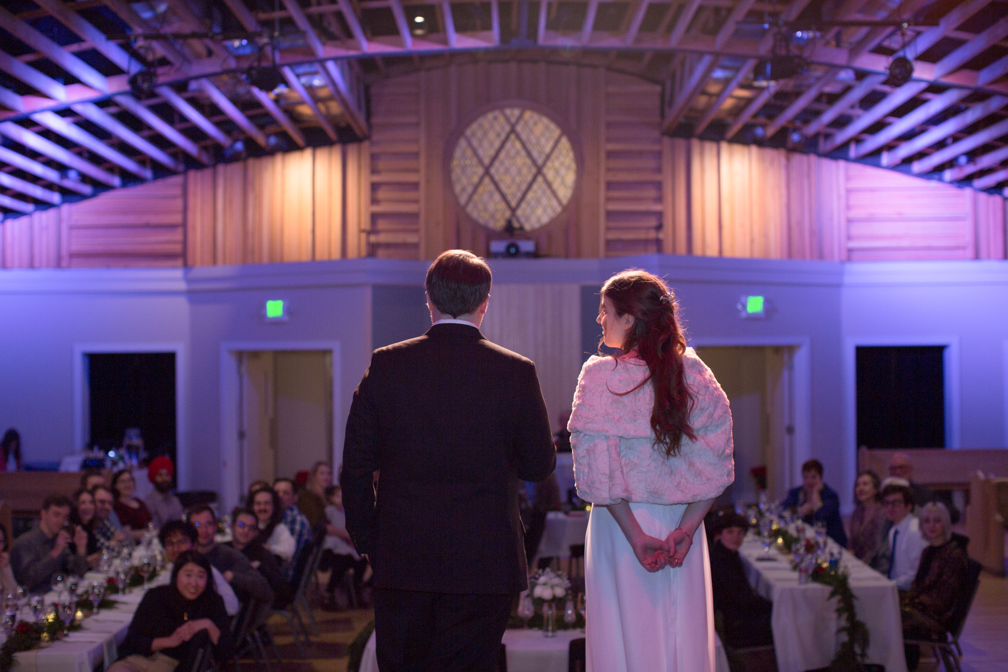 Inside Etown hall, one of the featured Boulder wedding venues