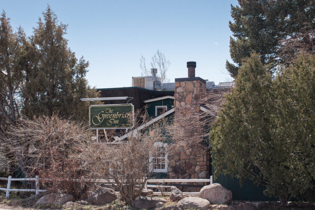 The Greenbriar Inn, just North of Boulder, Colorado
