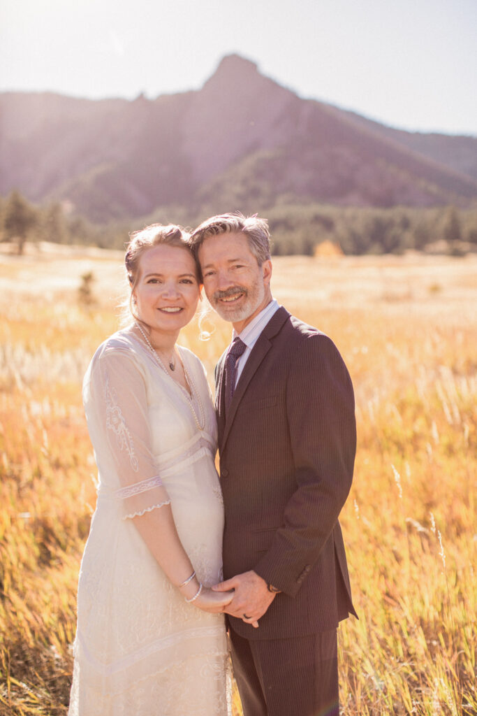 Chautauqua Park Wedding
